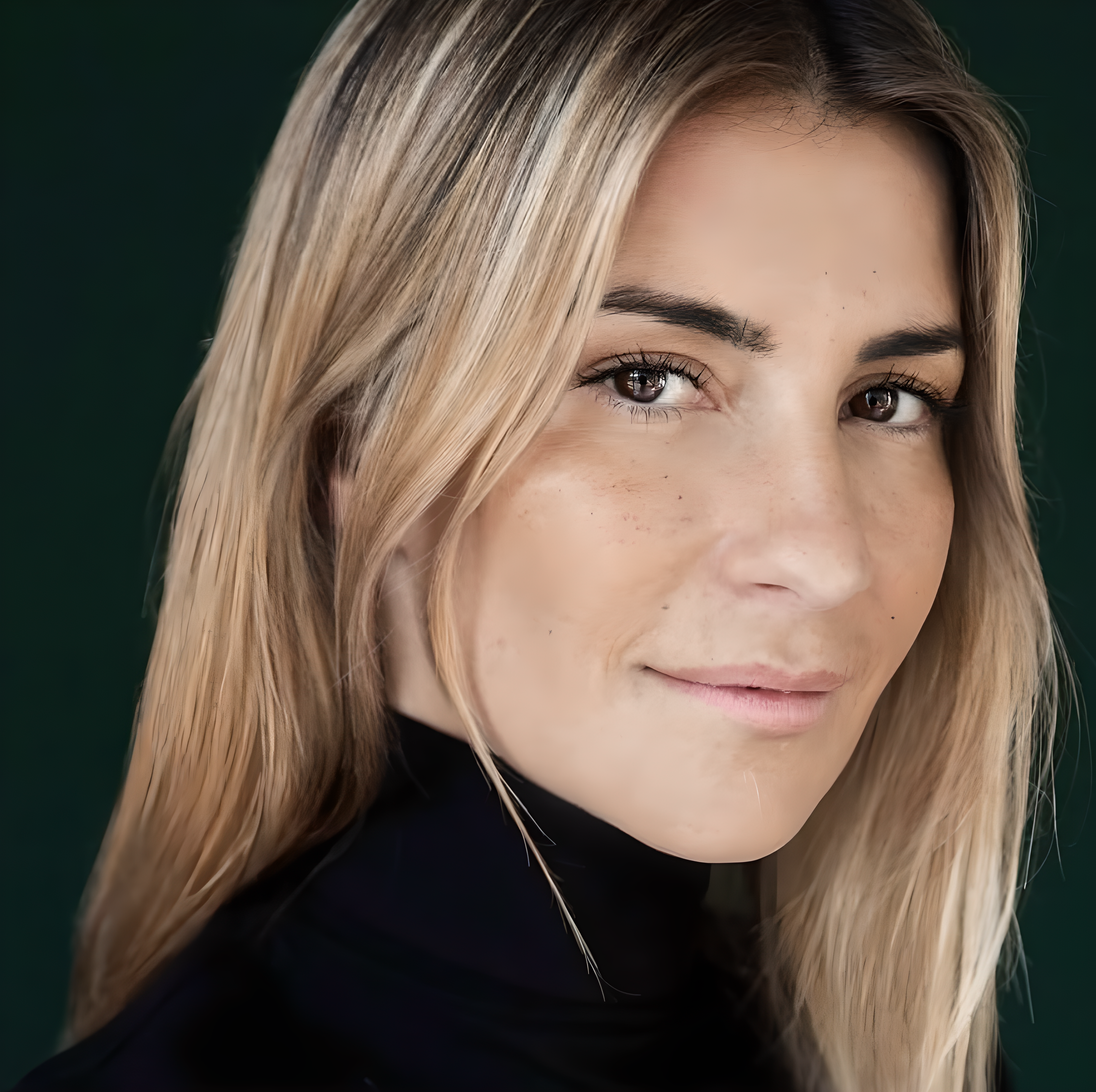 Natural portrait reflecting subtle, refined aesthetic results