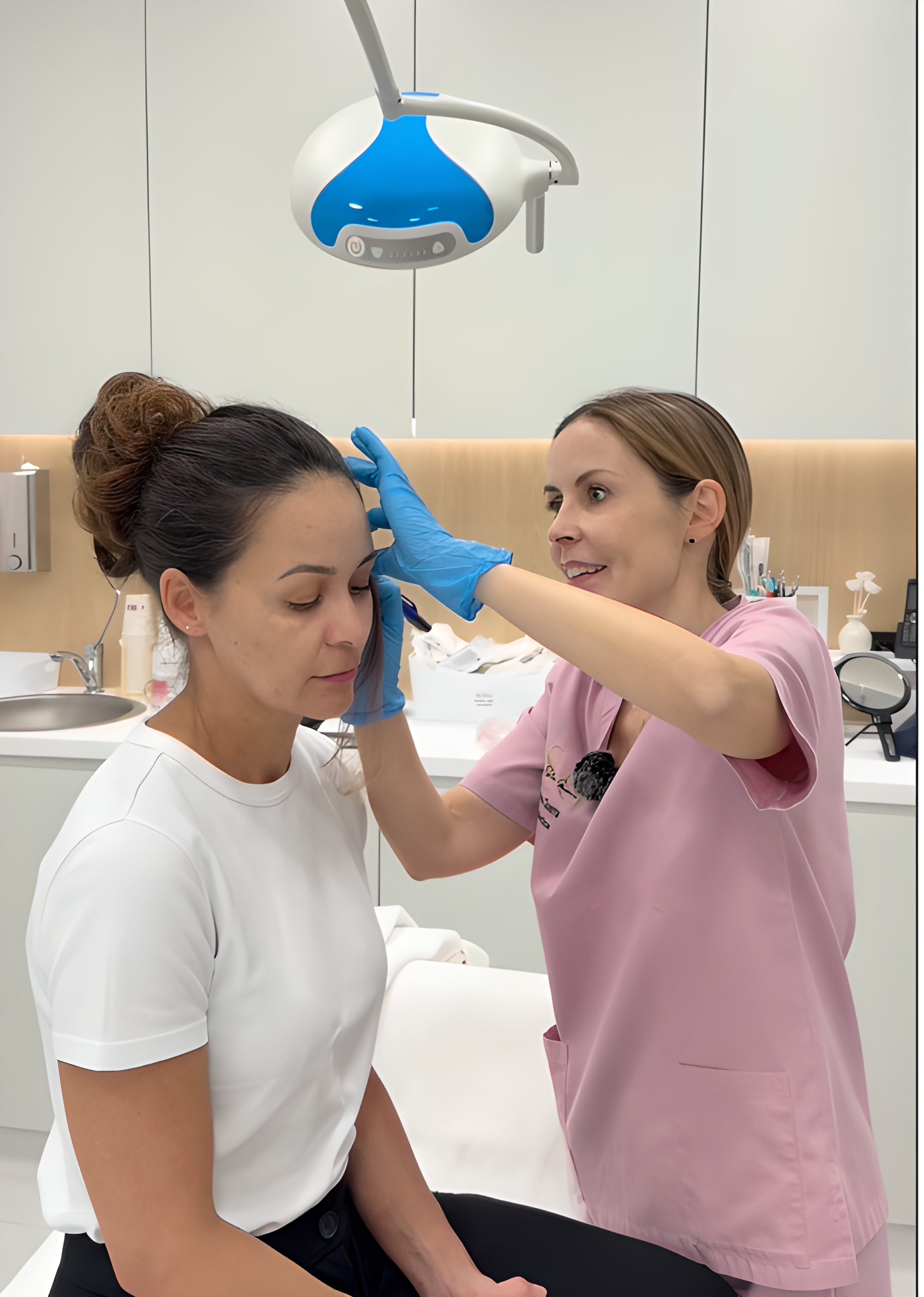 Doctor-led skin and rejuvenation consultation in a clinical setting