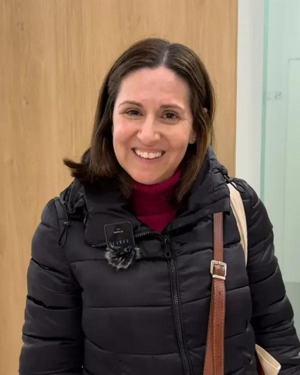 Nurse Isabel Fonseca at Clinica Ana Silva Guerra