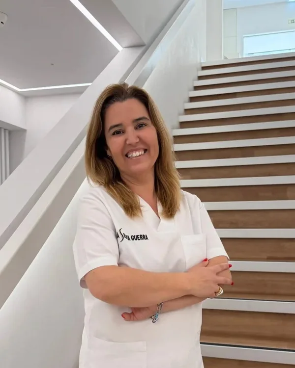 Patrícia Santos, medical assistant at Clinica Ana Silva Guerra